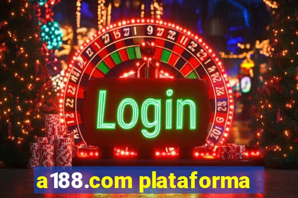 a188.com plataforma
